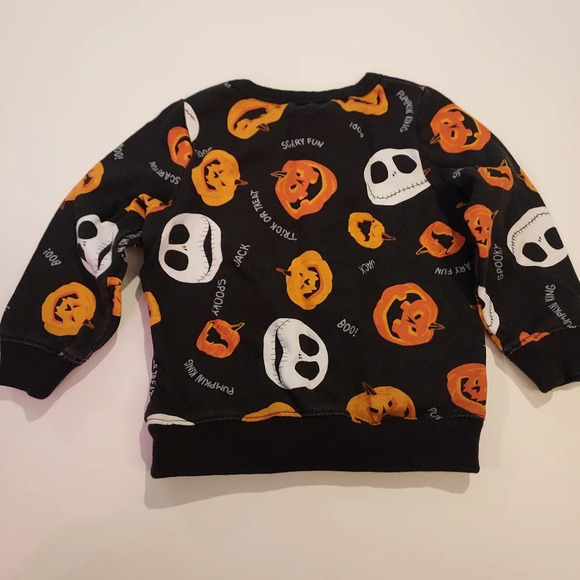 Disney The Nightmare Before Christmas Halloween Fleece Top and Bottom Set 2T - Picture 6 of 9